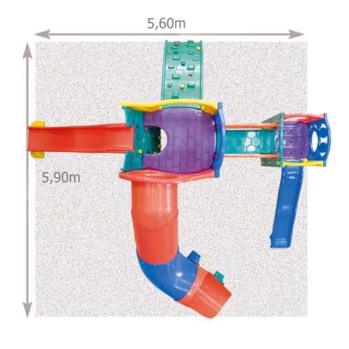 Playground Superadventure Mundo Azul